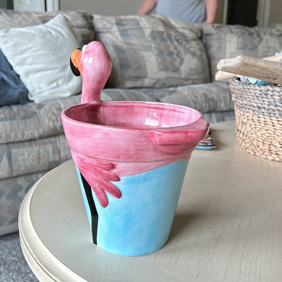 Flamingo planter/accessory/pot - Picture 2 of 6